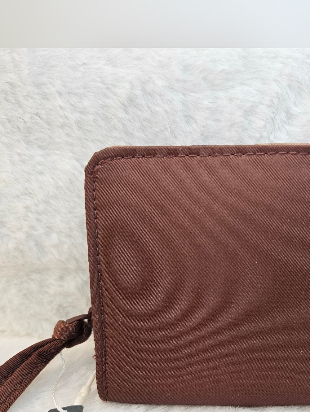 Vera Bradley Cinnamon Brown Zip-Around Wallet - Picture 2 of 7